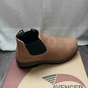 Avenger Women's Tan Non-slip Work Boots